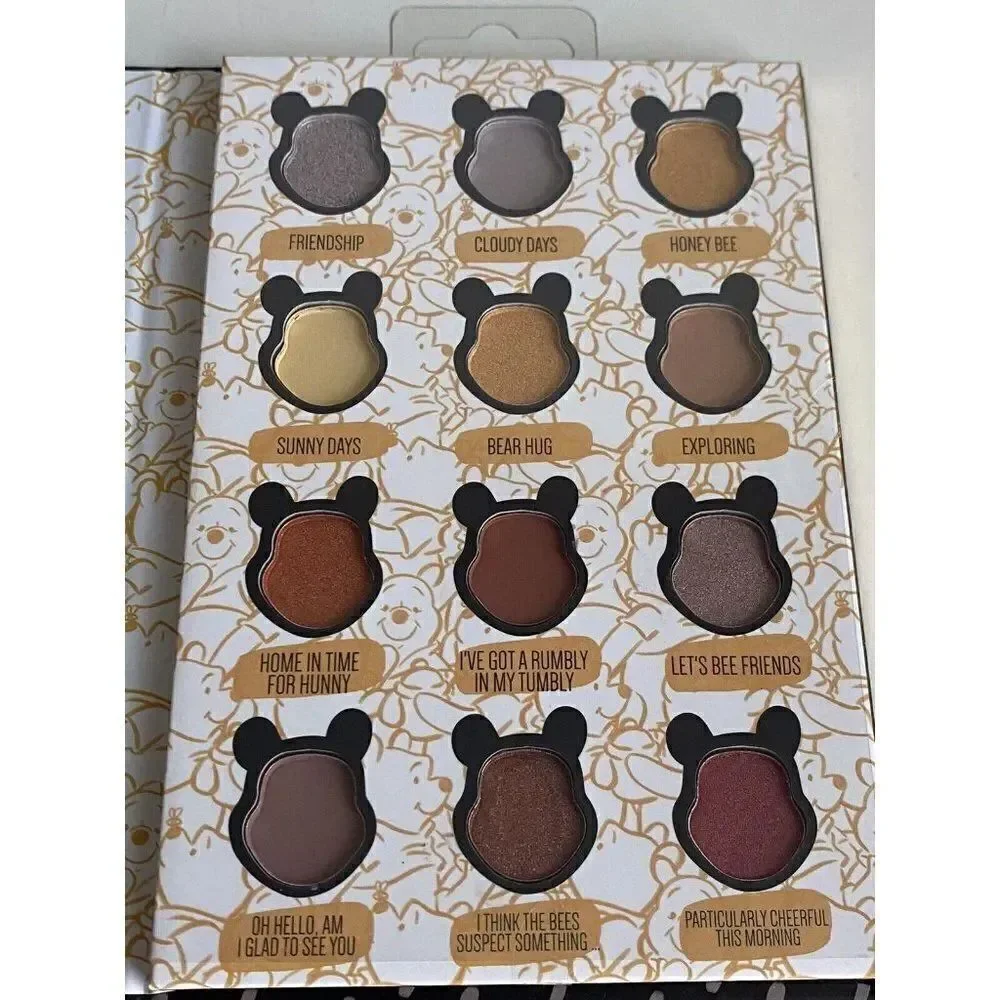 Taste Beauty Winnie The Pooh HUNNY Eyeshadow Palette 12 Colors Shimmer Matte NEW